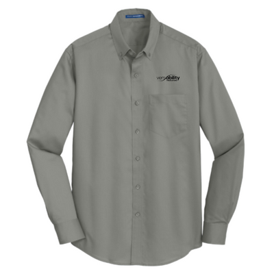 VersAbilityResources - Embroidered - Port Authority SuperPro Twill Shirt - v2