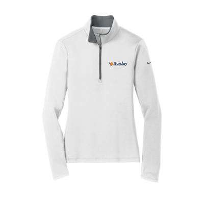 Barclay Nike Golf Ladies Dri-FIT Quarter-Zip Cover-Up