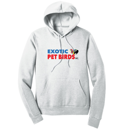 Exotic Pet Birds - Unisex Poly/Cotton Hooded Pullover Sweatshirt