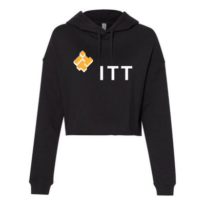 ITT Aerospace - Independent Trading Women's Crop Hoodie