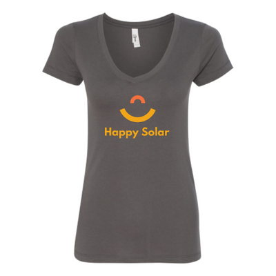 Happy Solar - Next Level Women's V-Neck