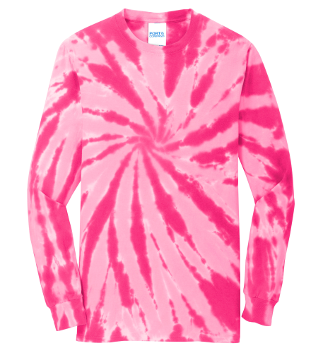 Port & Company Essential Tie-Dye Long Sleeve Tee