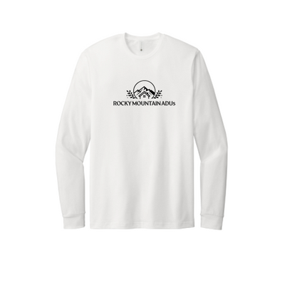 Rocky Mountain Tiny Homes - Unisex Next Level CVC Long Sleeve Tee v1