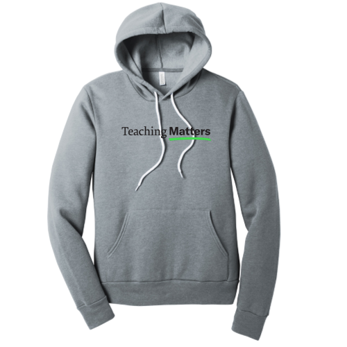 TeachingMatters -Unisex Poly/Cotton Hooded Pullover Sweatshirt