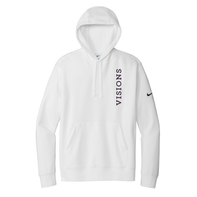 SDVisions - Nike Club Fleece Sleeve Swoosh Pullover Hoodie "Visions" "Eye Care"