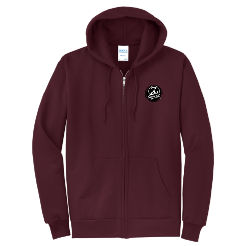 ZiaTaqueria - Port & Company Classic Full-Zip Hooded Sweatshirt