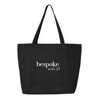 BespokeBeautyLoft - 24.5L Canvas Zippered Tote