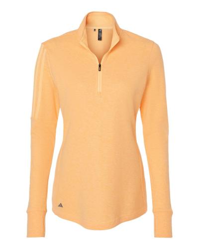 Women's 3-Stripes Quarter-Zip Sweater