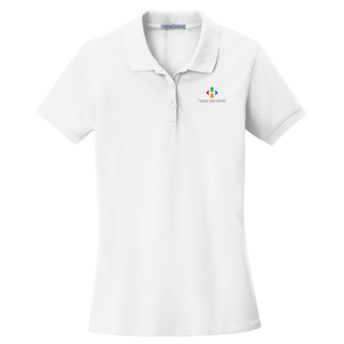 HopeServices -  Port Authority Ladies EZCotton Polo - v2
