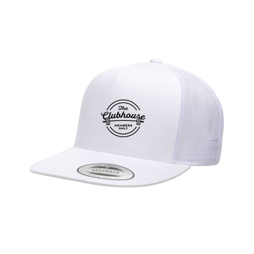 TheClubhouse YP Classics - 5-Panel Trucker White