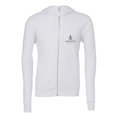MBS - Unisex Sponge Fleece Full-Zip Hooded Sweatshirt