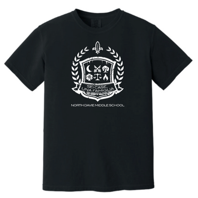 North Davie Middle School - Unisex Comfort Colors Vintage Tee