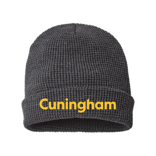 Cuningham Richardson - 146R Waffle Beanie - Charcoal