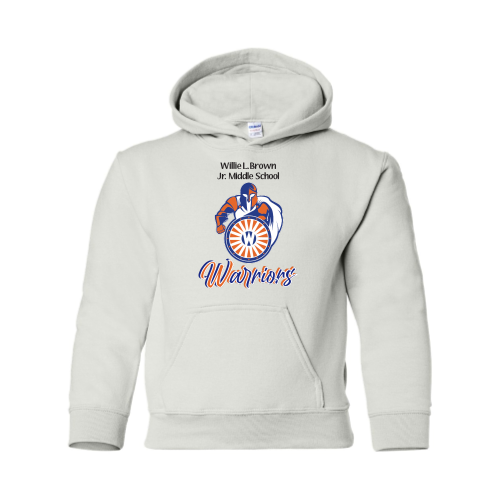 WillieBrownJr.MiddleSchool - Heavy Blend Youth Hooded Sweatshirt