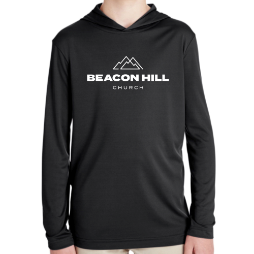Beacon Hill Church - Youth Zone Performance Hooded T-Shirt