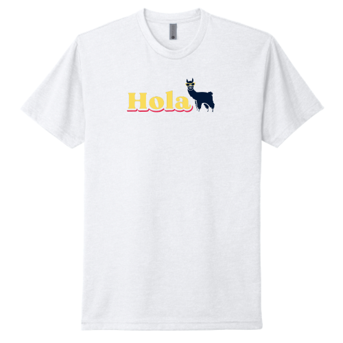 HolaMarketingFirm - Unisex Next Level 6210 - CVC T-Shirt