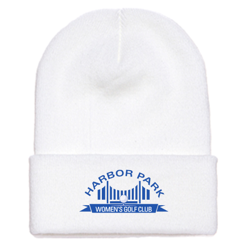 Harbor Park Women's Golf Club  - Adult Cuffed Knit Beanie v1