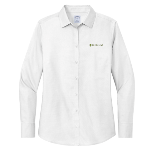 Greenleaf - Brooks Brothers Women's Wrinkle-Free Stretch Nailhead Shirt