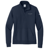 ActonAcademy - Nike Ladies Club Fleece Sleeve Swoosh 1/2-Zip NKDX6720