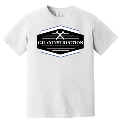 CJL Construction - Unisex Comfort Colors Vintage Tee