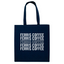 FerrisCoffee - Midweight Recycled Tote Bag - Ferris Repeat Tote