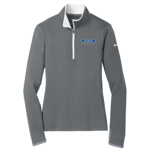 MH2 - PRINTED - Nike Golf Ladies Dri-FIT Stretch 1/2-Zip Cover-Up