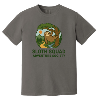 Sloth Squad - Unisex Comfort Colors Vintage Tee