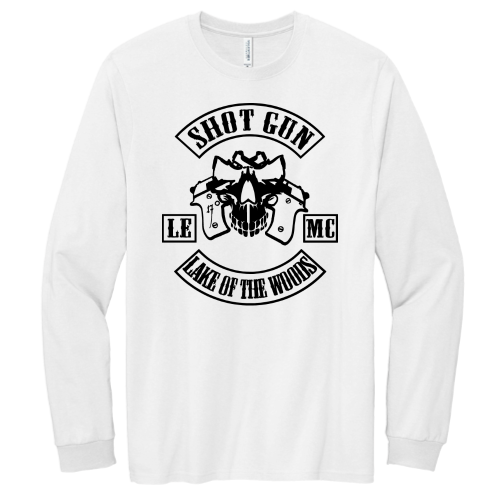 ShotGunLawEnforcementMC - Volunteer Knitwear Chore Long Sleeve Tee USA-Made V4 "Lake Of The Woods"