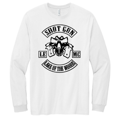 ShotGunLawEnforcementMC - Volunteer Knitwear Chore Long Sleeve Tee USA-Made V4 "Lake Of The Woods"