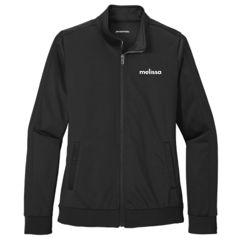 Melissa - Sport-Tek Ladies Tricot Sleeve Stripe Track Jacket