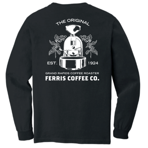 FerrisCoffee - Comfort Colors - Original Inverted LS