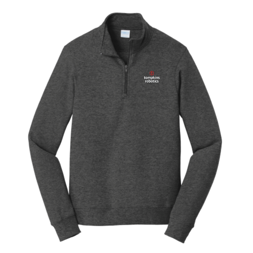 Tompkins Robotics - EMB - Port & Company Fan Favorite Fleece 1/4-Zip Pullover Sweatshirt v2