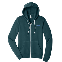 Ajdanboise - Unisex Sponge Fleece Full-Zip Hooded Sweatshirt