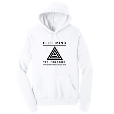 Elite Mind Technologies - Unisex Poly/Cotton Hooded Pullover Sweatshirt