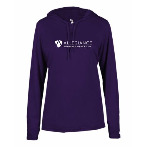 Allegiance  - B-Core L/S Women's Hood Tee