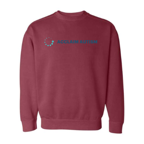 AcclaimAutism - Comfort Colors Pigment Dyed Crewneck Sweatshirt