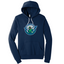 RedHawkElementary - Unisex Poly/Cotton Hooded Pull