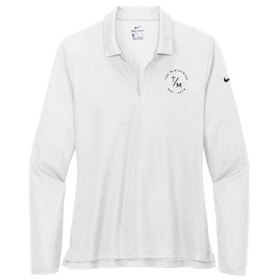 tre Ministries - Nike Ladies Dri-FIT Long Sleeve Polo v1