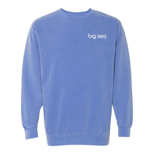 Big Sea - Pigment-Dyed Crewneck Sweatshirt
