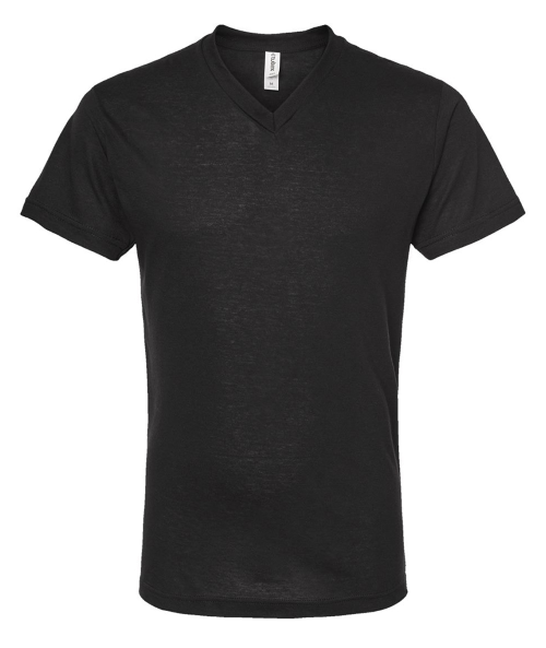 Tultex Unisex Poly-Rich V-Neck T-Shirt 207