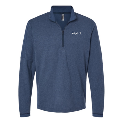 Uplift - 3-Stripes Quarter-Zip Sweater