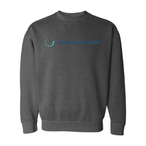 AcclaimAutism - Comfort Colors Pigment Dyed Crewneck Sweatshirt