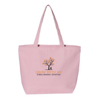 GrowWithMe - 24.5L Canvas Zippered Tote v1