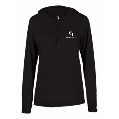 HurleyDev -B-Core L/S Women's Hood Tee