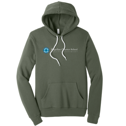 MagellanCharterSchool - Unisex Poly/Cotton Hooded Pullover Sweatshirt