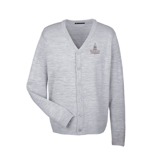 PinkertonIT - Men's Pilbloc V-Neck Button Cardigan Sweater - v2