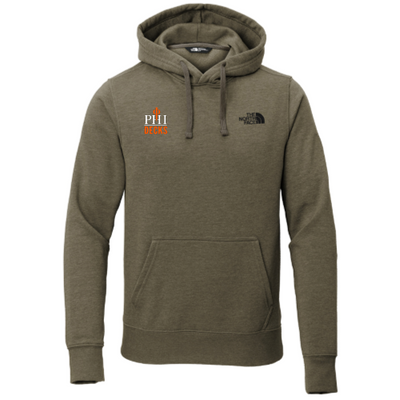 PhiDecks -Embroidery The North Face Chest Logo Pullover Hoodie - Dark
