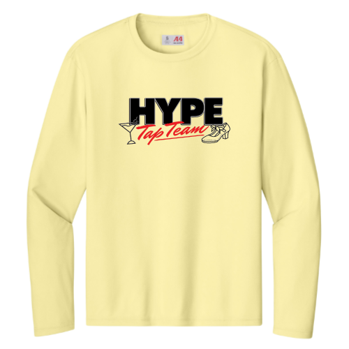 Hype Tap Team - A4 Cooling Performance Long Sleeve Tee - v1