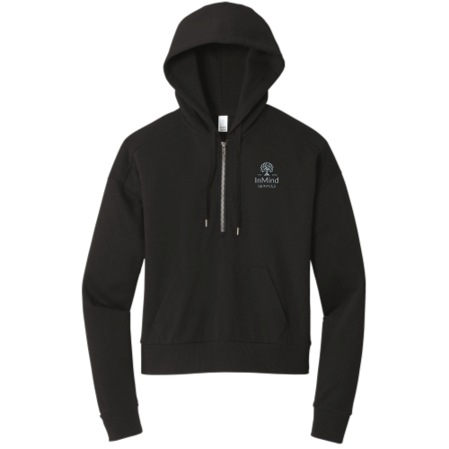 InMind Services - District Women's Perfect Tri Fleece 1/2-Zip Pullover v2