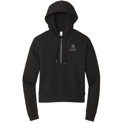 InMind Services - District Women's Perfect Tri Fleece 1/2-Zip Pullover v2